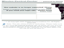 Tablet Screenshot of missioncontrol.ikano.com